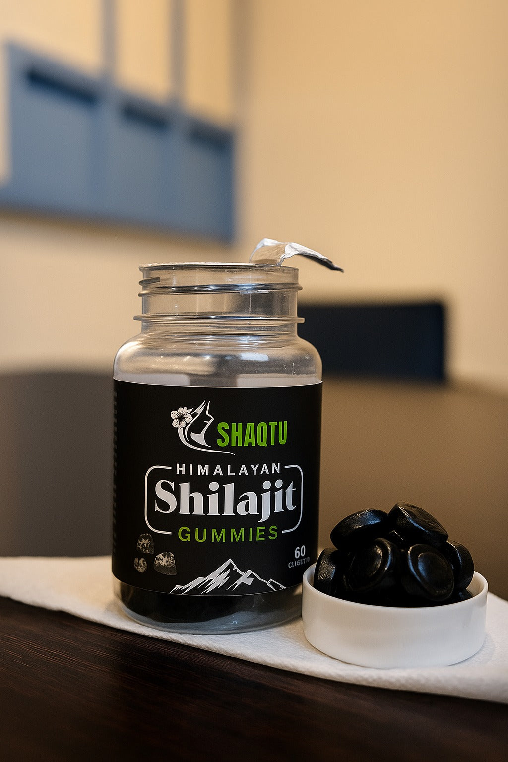 Herbal Pitch Himalayan Shilajit Gummies – 60 Count