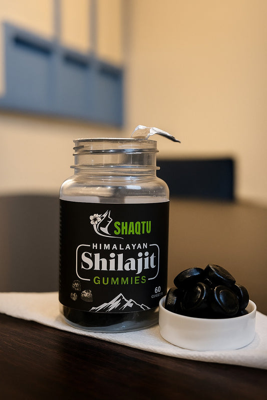 Herbal Pitch Himalayan Shilajit Gummies – 60 Count